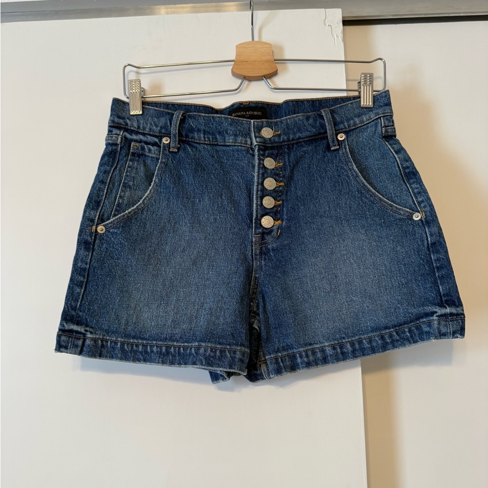 Banana Republic Blue Jean Shorts